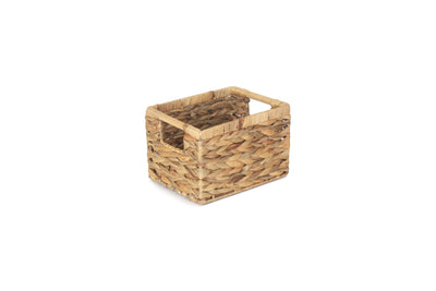 Nordic Water Hyacinth Storage Basket Small