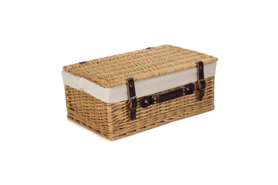 Buff Wicker Hamper