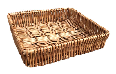 Shallow Wicker Tray