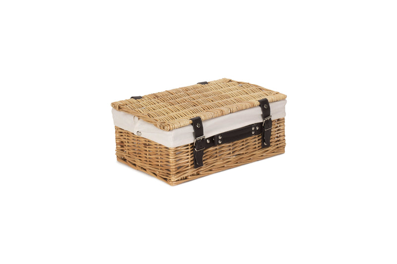 Buff Wicker Hamper