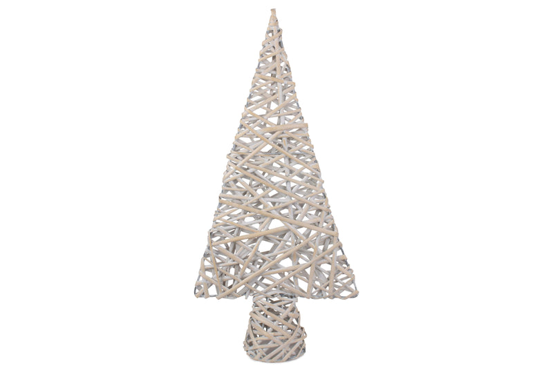 White Wash Table Top Xmas Tree