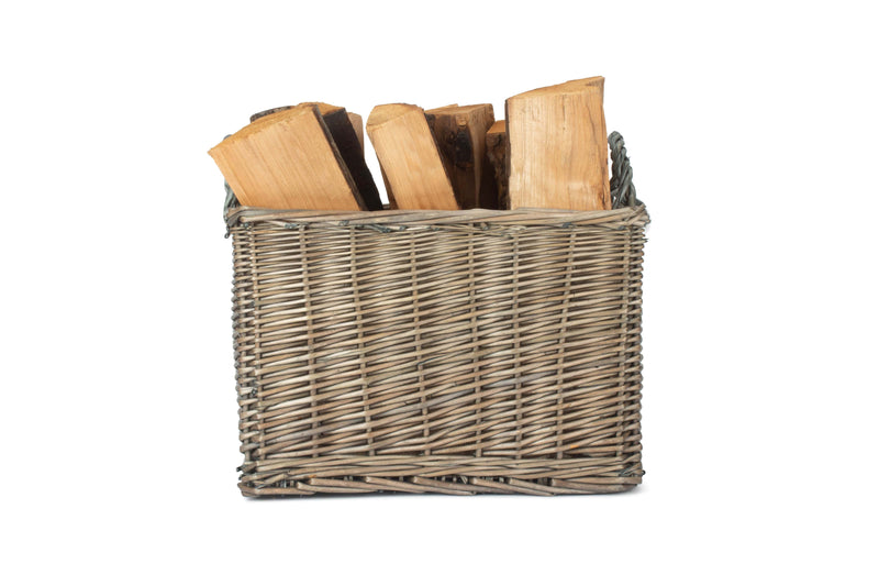 Kindling Wood Basket Side View