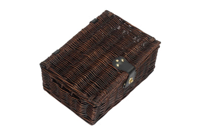 Chocolate Brown Hamper Unlined Front
