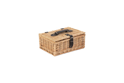 Buff Wicker Hamper