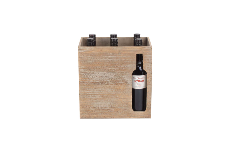 6 Wine Bottle Cut-Out Carrier