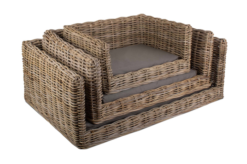 Luxury Rattan Dog Sofa Bed