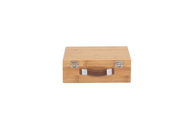 Luxury Bamboo Box Small Front Closed