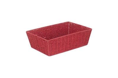 Red Paper Rope Tray