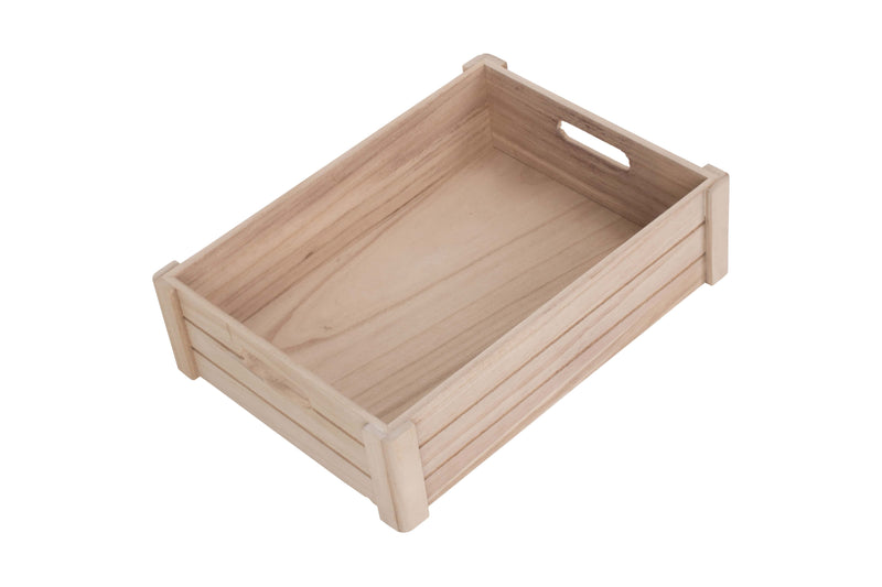 Large Wooden Crate Top View