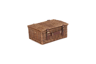 Green Tweed Classic Picnic Hamper Small Closed