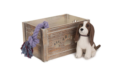 Dog Toy Storage Box Front Example