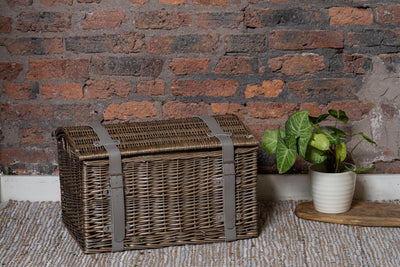 Willow antique wash hamper