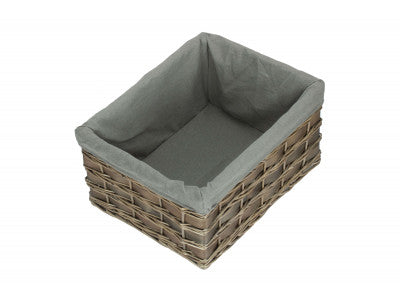 Grey Scandi Storage Basket