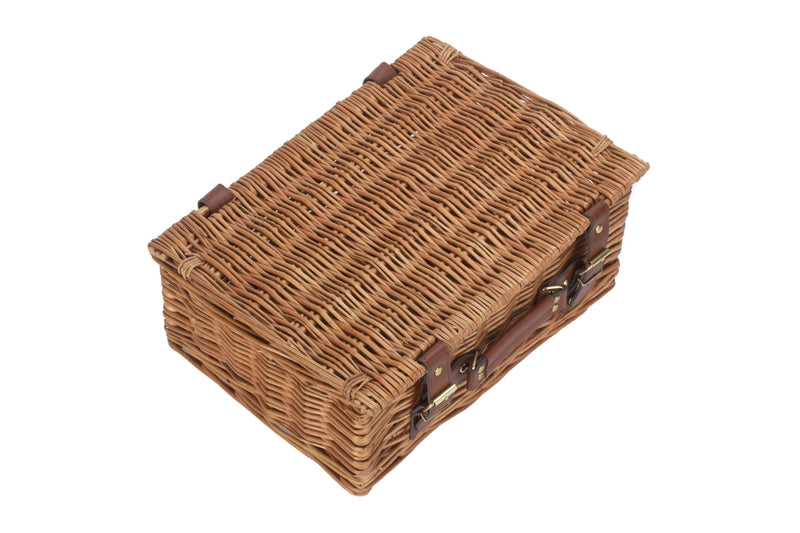 Light Steamed Hamper Small Unlined Closed