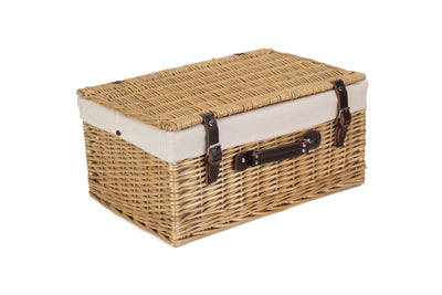 Buff Wicker Hamper