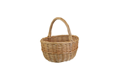 Buff Oval Shopper Small