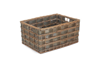 Grey Scandi Storage Basket Extra-Large Unlined