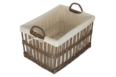 Malmö Openwork Laundry Storage Basket Small