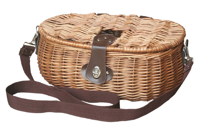 Wicker Bicycle Basket Front