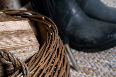 Antique Wash Stumpy Basket